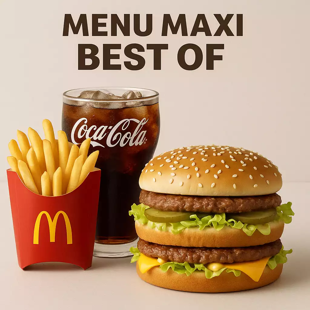 menu maxi best of prix